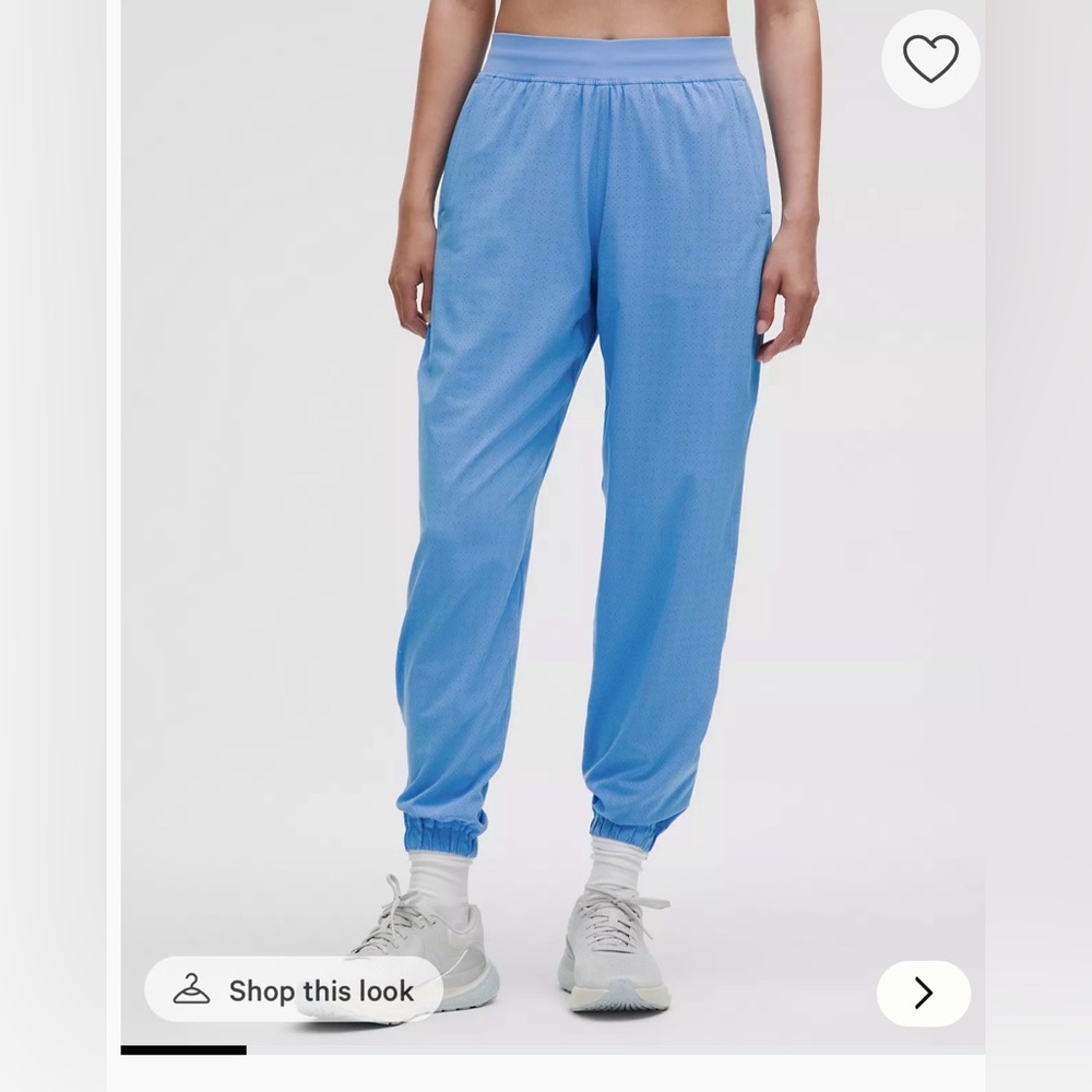 NWT Lululemon Adapted State Perforated High-Rise Jogger